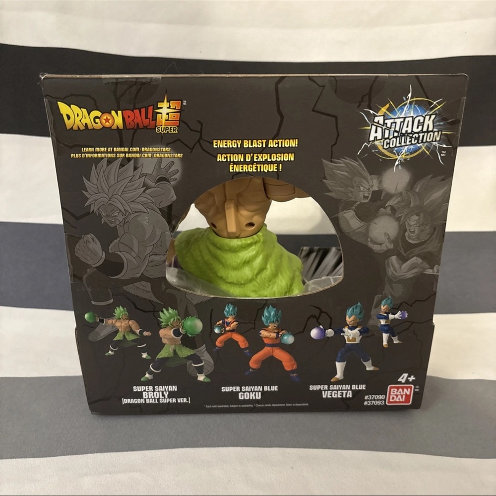 Bandai Dragon Ball Super Attack Collection Super Saiyan Broly 7" Action Figure - Picture 3 of 4